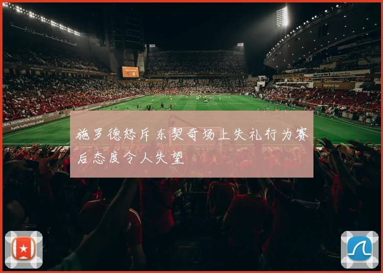 施罗德怒斥东契奇场上失礼行为赛后态度令人失望